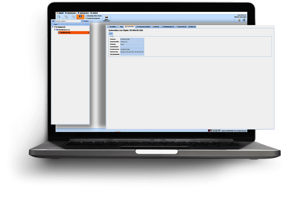 Webmodul INSCAN für CONTECHNET Suite