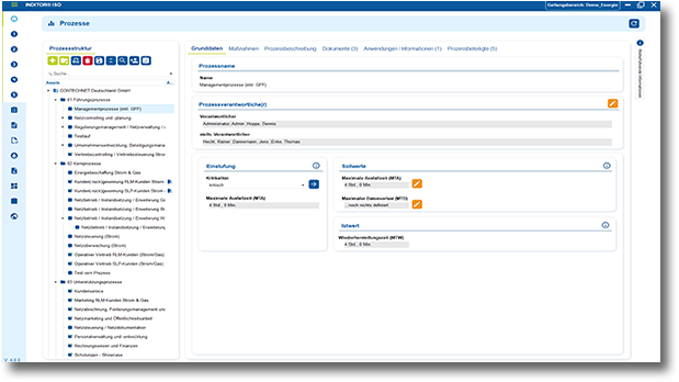INDITOR Screenshot Assetmanagement